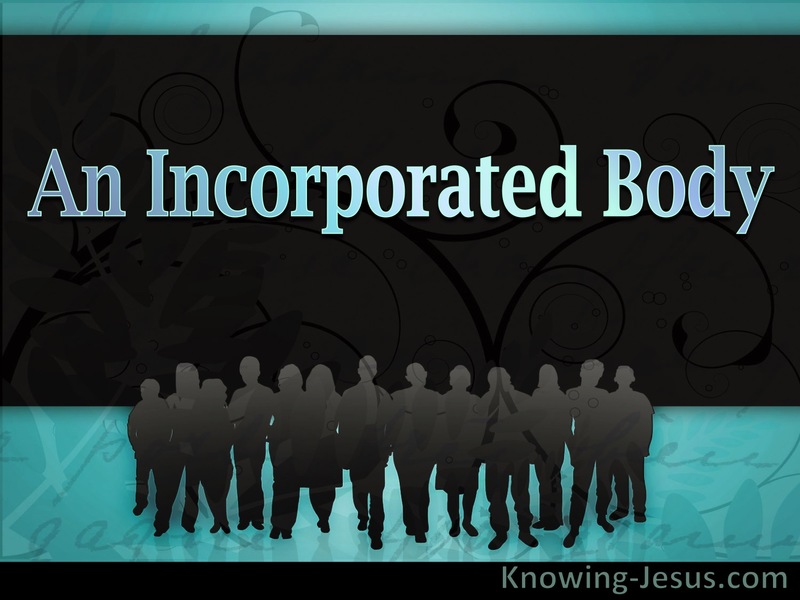 An Incorporated Body (devotional)09-14 (black)